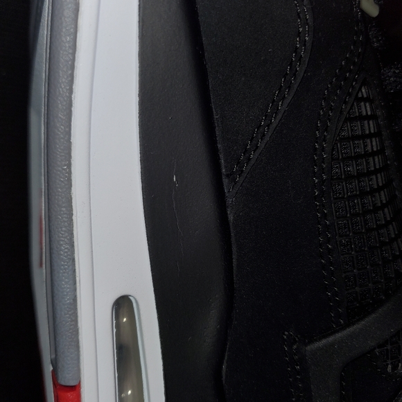 Air jordan 4 Black Cement 4 sz 10.5 DS - Picture 7 of 7